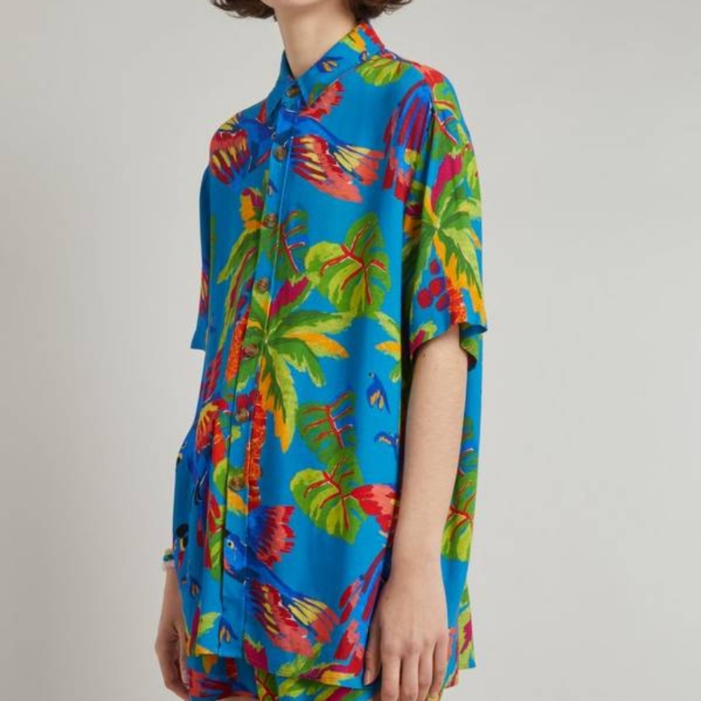 NWT Farm Rio Sunny Day Shirt Large